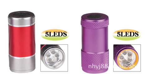 【大量銷售 2*CR2023A 5LEDS 迷你型 鋁合金手電筒】價(jià)格,廠家,圖片,手電筒,寧海縣一杰日用品-